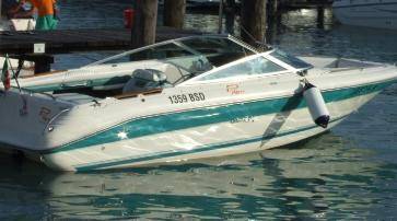 Noleggio Rent Sea Ray Bowrider 220 Con Patente Sul Lago Di Garda