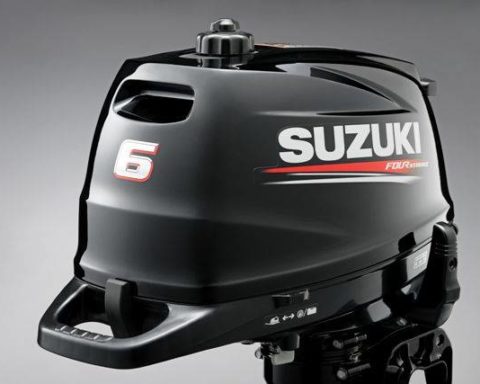 Suzuki DF6A dettaglio