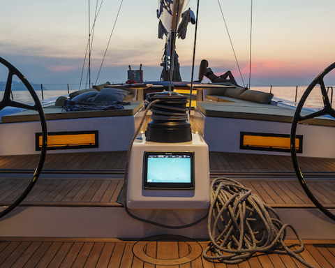 Advanced Yachts A80 sunset 3.