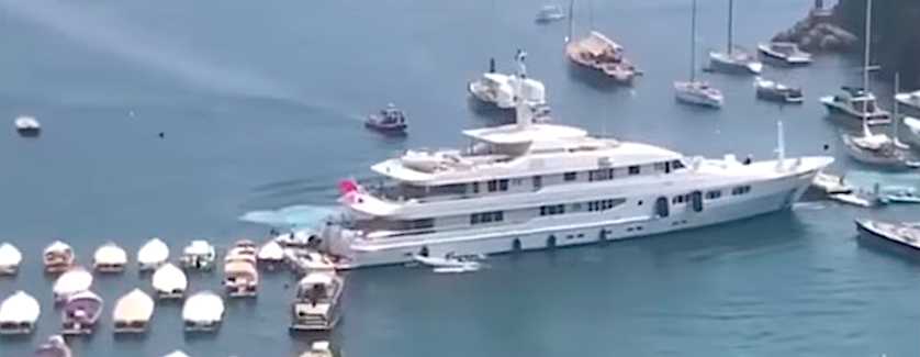 yacht panico a portofino