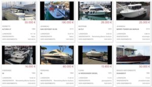 vetrina barche in vendita