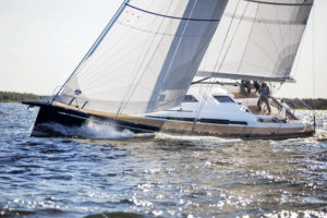 Swan 48 sailing