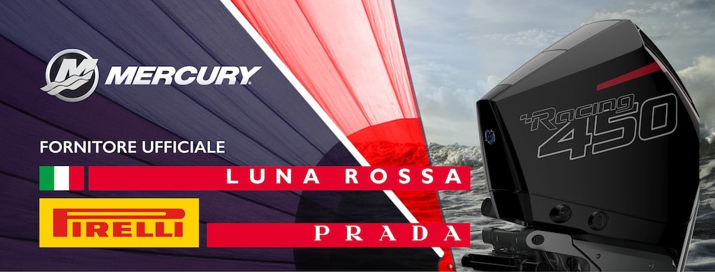 Mercury Marine “motorizza” Luna Rossa Prada Pirelli