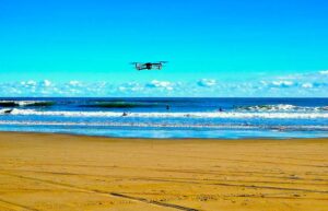 Navigazione costiera drone