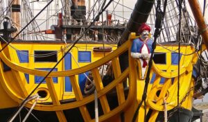 itinerari in barca vascello dei pirati
