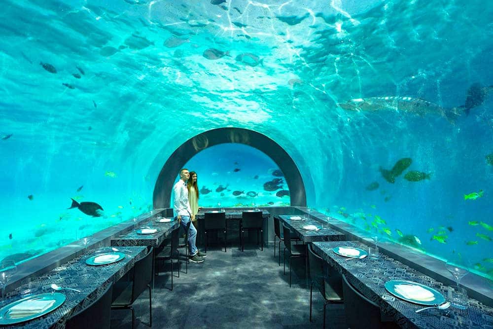 ristoranti sotto il mare