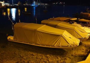 campeggio nautico isole ionie notte a bordo