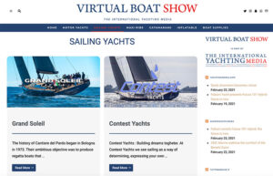 virtual boat show più veloce e interattivo sailing yachts page