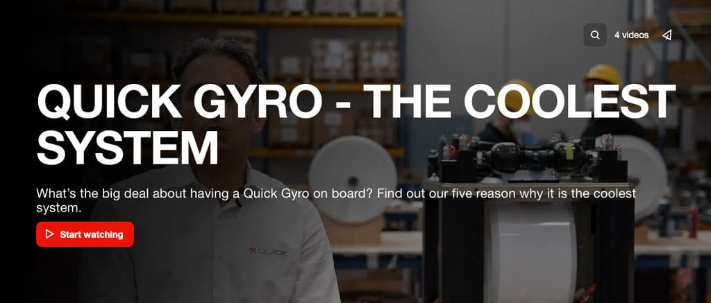Stabilizzatori: online il video esplicativo del Quick Gyro