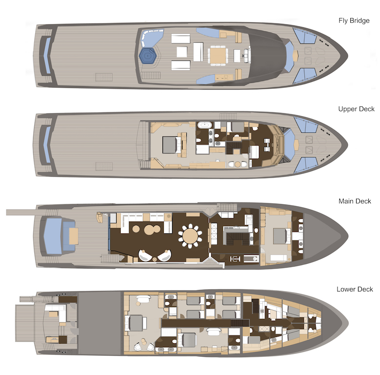 Numarine, il superyacht 37XP 