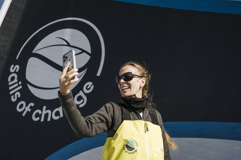 Dona Bertarelli sails of change jules Verne Trophy