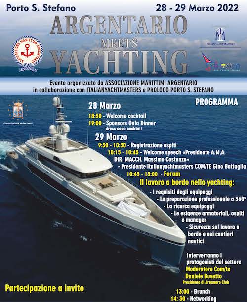 Locandina Argentario Meets Yachting