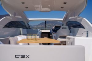 Sessa Marine C3X cockpit