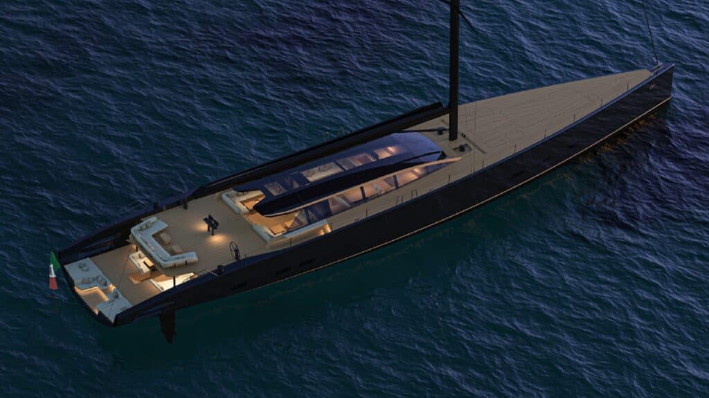 Wally wallywind130 e wallywind150, divulgati i primi dettagli degli innovativi yacht a vela