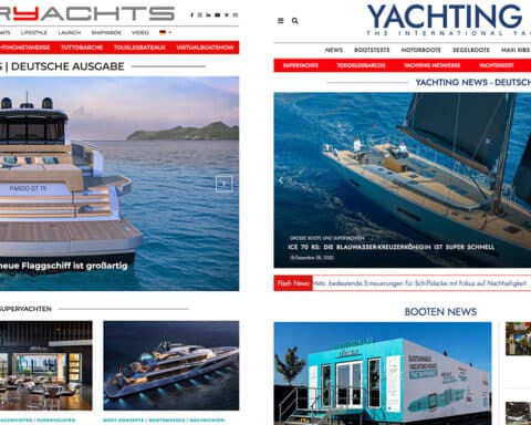 Edizione in tedesco The International Yachting Media