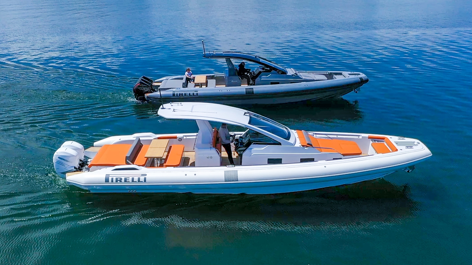 Sacs Tecnorib al Palma International Boat Show 2023 con tutte le novità degli speedboats Pirelli