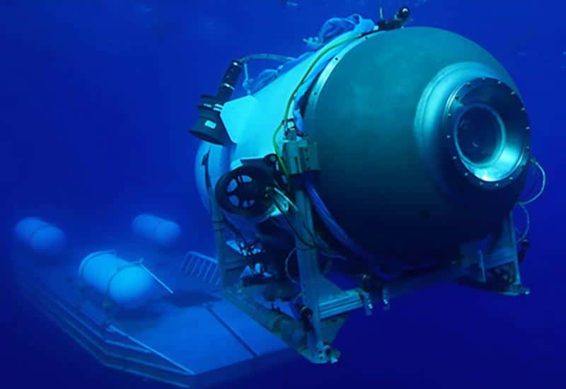 titan submarine titanic launched platform