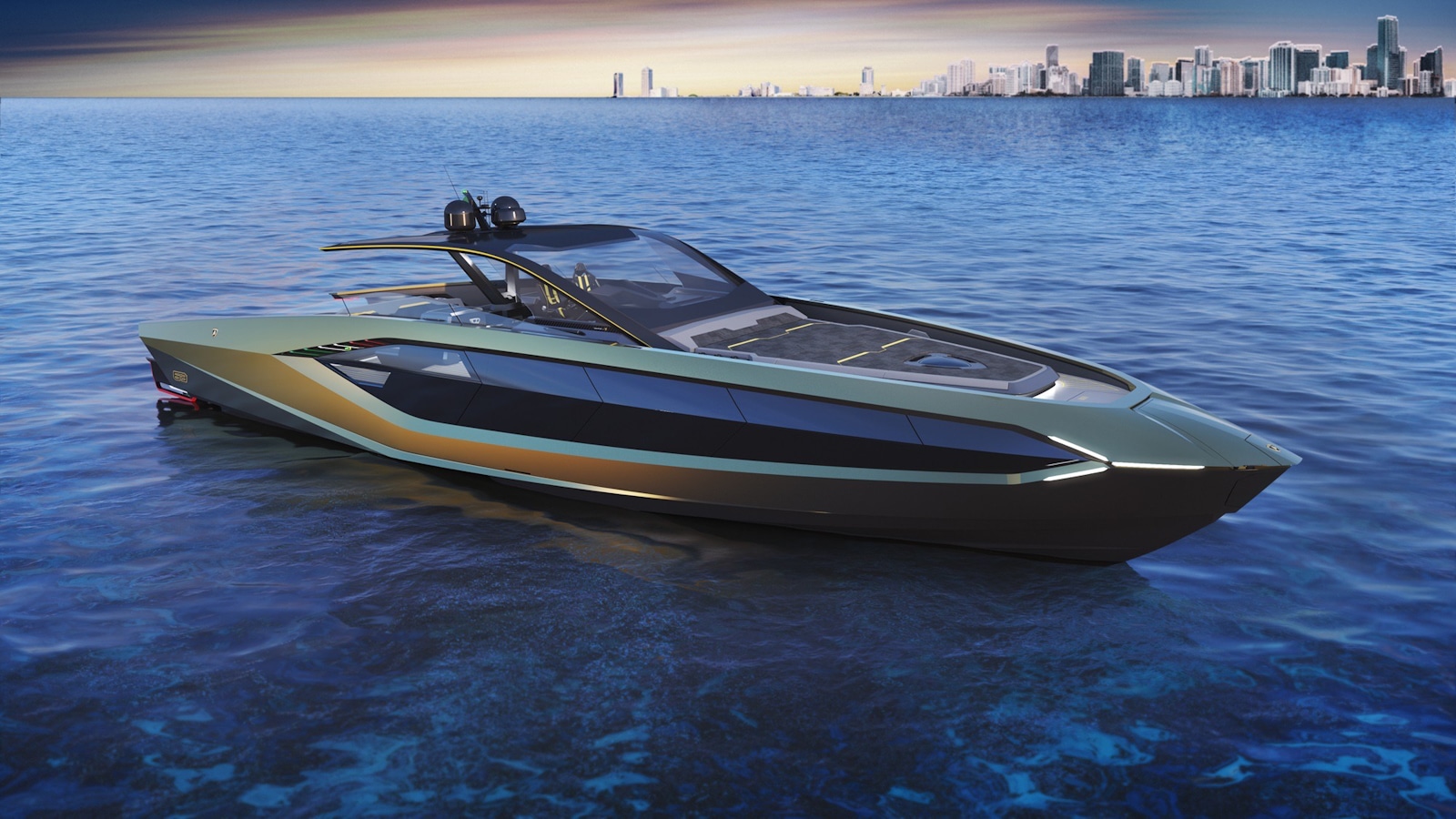 Dubai International Boat Show Lamborghini