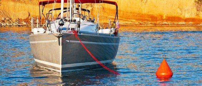 AREA Gavitello Boa attracco Strumenti imbarcazioni Barche Mare mm 270 Bianco 